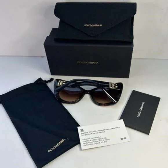 New Authentic Dolce & Gabbana DG 4405 502/13 tortoise Sunglasses,description: